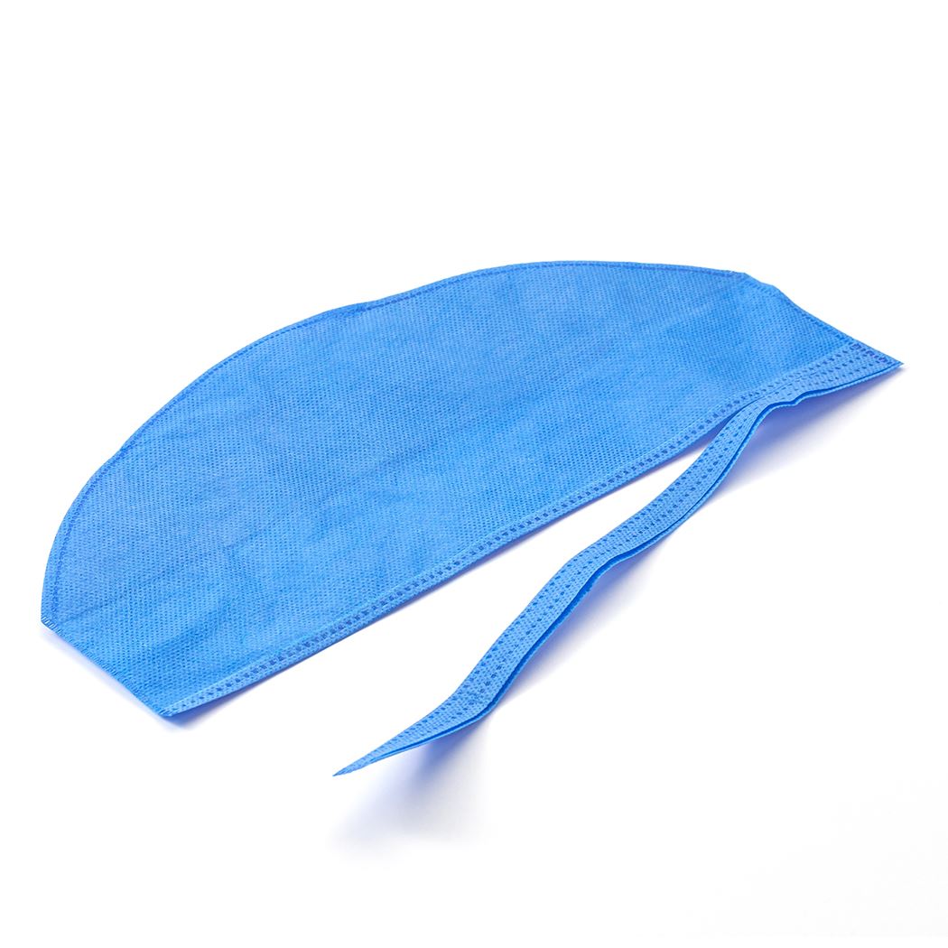 Surgical cap with pre-cut line 2 Surgical cap with pre-cut line 2
